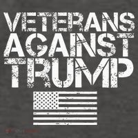 Veterans Against Trump  Vector Backpack thumb 2
