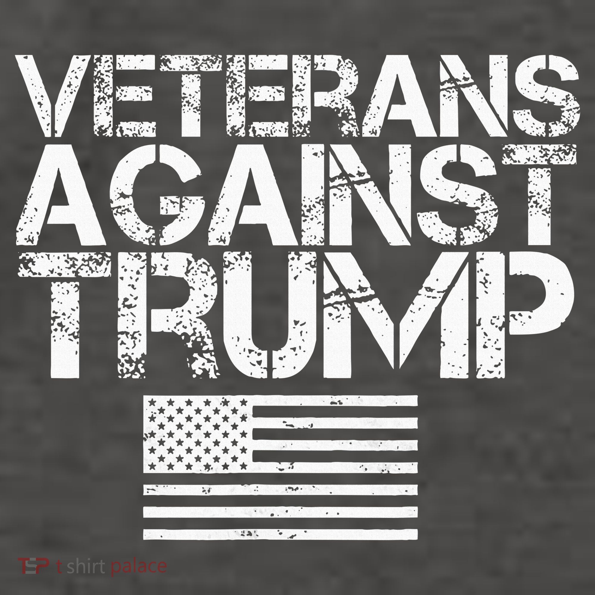 Veterans Against Trump  Vector Backpack