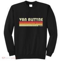 Van Alstyne Tx Texas Funny City Home Root Gift Retro 70s 80s Sweatshirt thumb 0