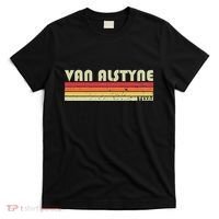 Van Alstyne Tx Texas Funny City Home Root Gift Retro 70s 80s T-Shirt thumb 0