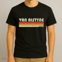Van Alstyne Tx Texas Funny City Home Root Gift Retro 70s 80s T-Shirt thumb 3