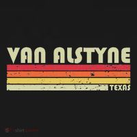 Van Alstyne Tx Texas Funny City Home Root Gift Retro 70s 80s Women's Hoodie thumb 2