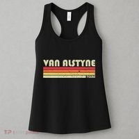 Van Alstyne Tx Texas Funny City Home Root Gift Retro 70s 80s Women's Tank Top thumb 3
