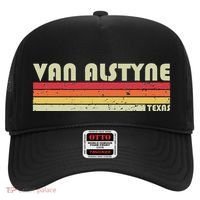 Van Alstyne Tx Texas Funny City Home Root Gift Retro 70s 80s Hat thumb 0