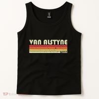 Van Alstyne Tx Texas Funny City Home Root Gift Retro 70s 80s Tank Top thumb 2