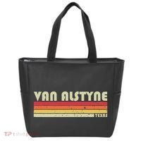 Van Alstyne Tx Texas Funny City Home Root Gift Retro 70s 80s Tote Bag thumb 0