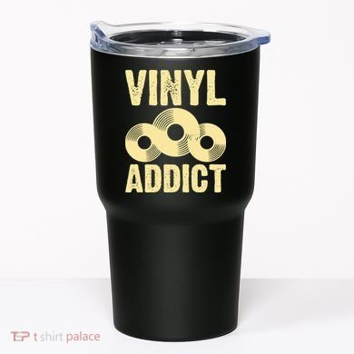 Vinyl Addict Tumbler
