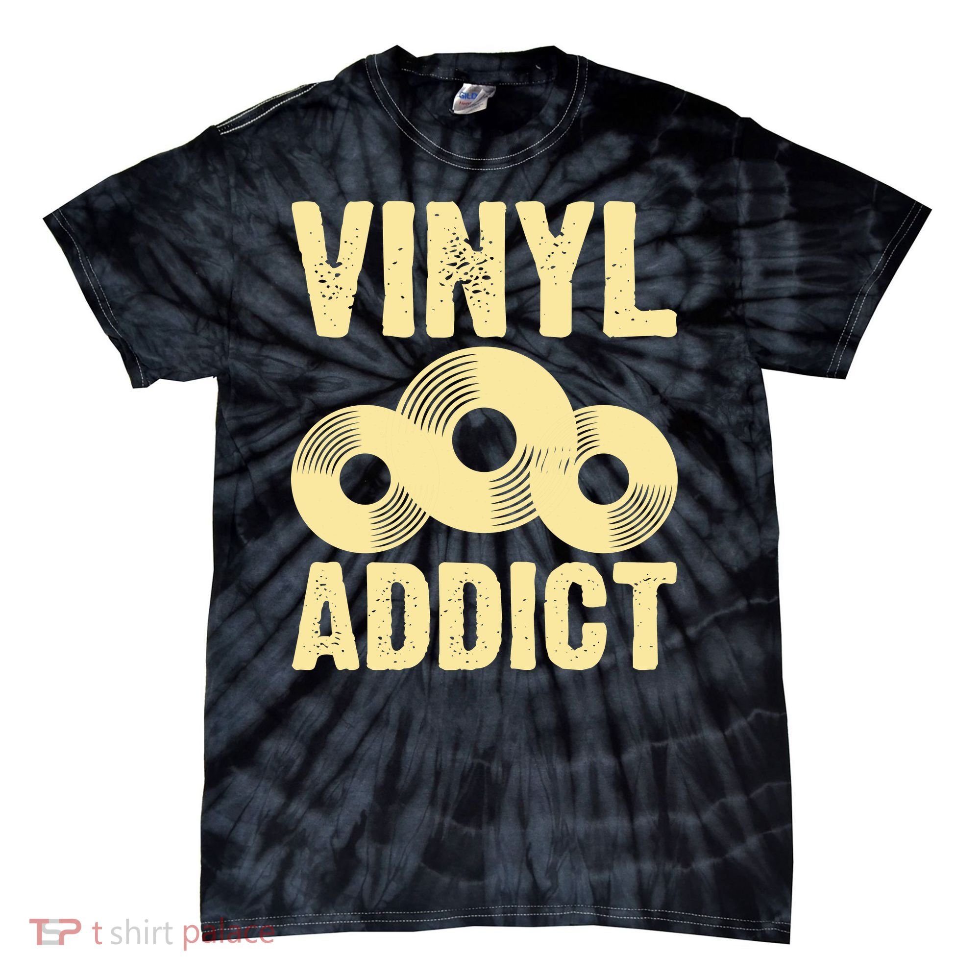 Vinyl Addict Tie-Dye T-Shirt