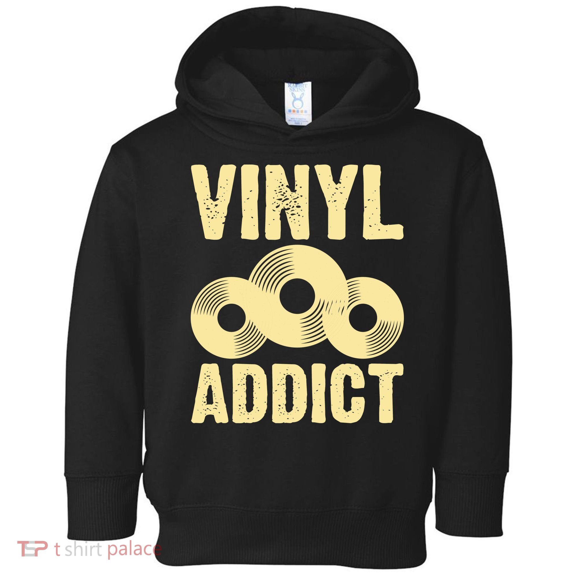 Vinyl Addict Toddler Hoodie