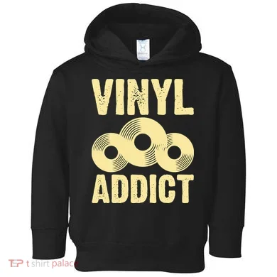 Vinyl Addict Toddler Hoodie