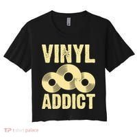 Vinyl Addict Women's Crop Top Tee thumb 0