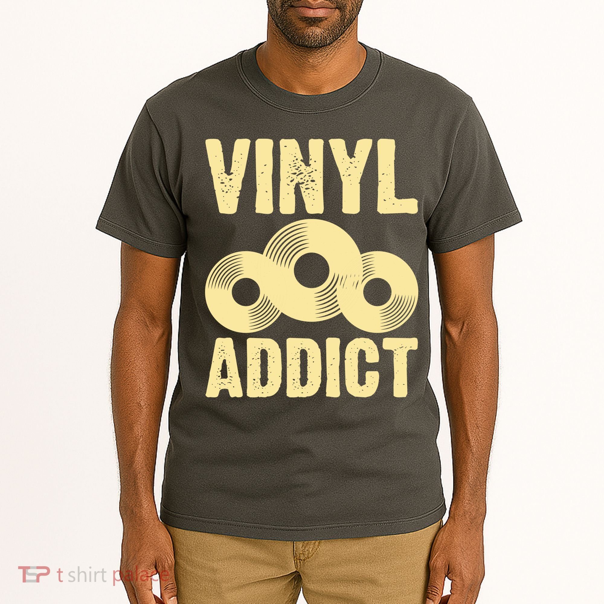 Vinyl Addict Tall T-Shirt