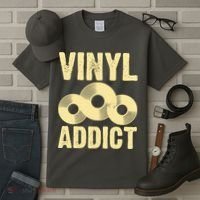 Vinyl Addict Tall T-Shirt thumb 3