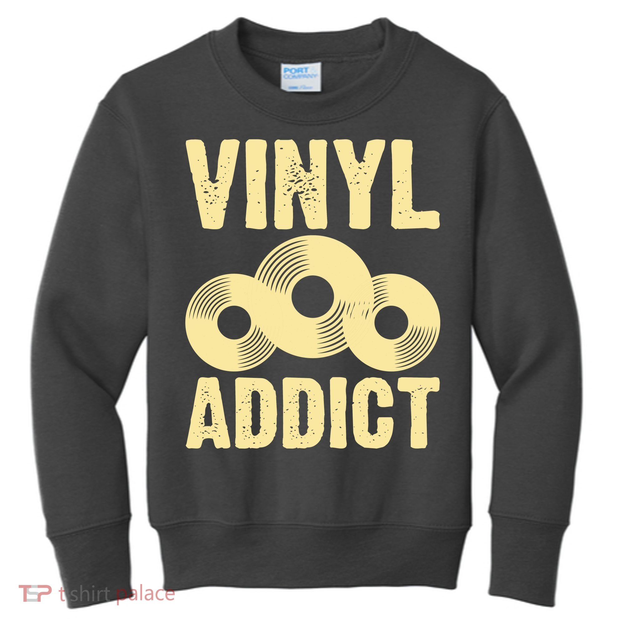 Vinyl Addict Kids Sweatshirt