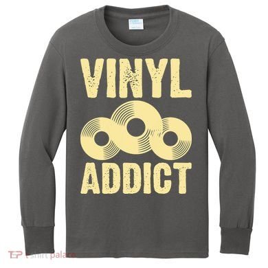 Vinyl Addict Kids Long Sleeve Shirt