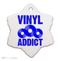 Vinyl Addict Ceramic Ornament thumb 0