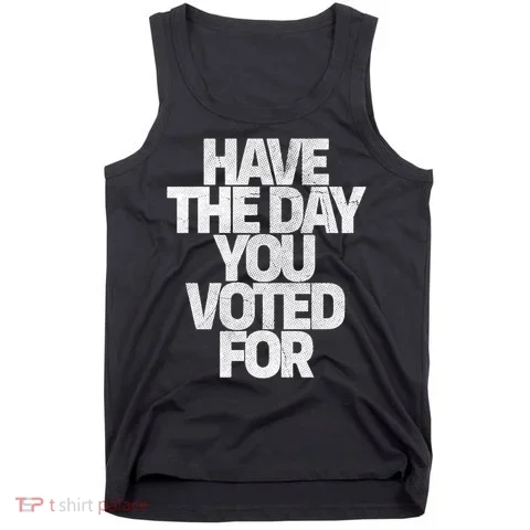 Voting Aftermath Tank Top in the selected color