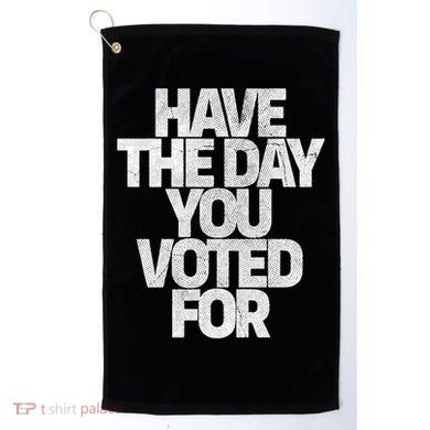 Voting Aftermath Golf Towel