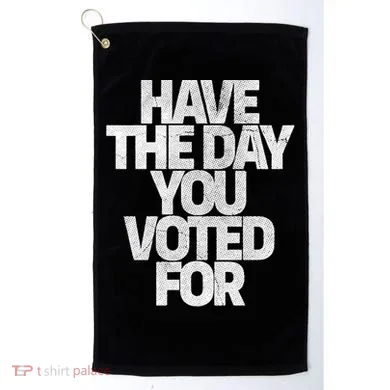 Voting Aftermath Golf Towel
