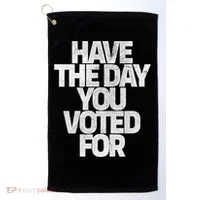 Voting Aftermath Golf Towel thumb 0
