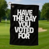 Voting Aftermath Golf Towel thumb 1