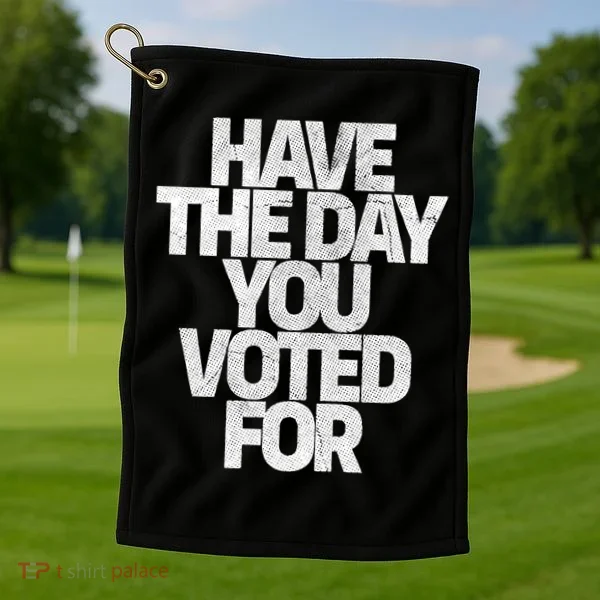 Voting Aftermath Golf Towel