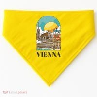Vienna Austria USA-Made Doggie Bandana thumb 0