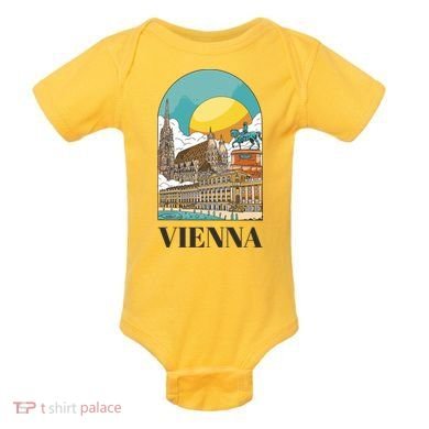 Vienna Austria Baby Bodysuit