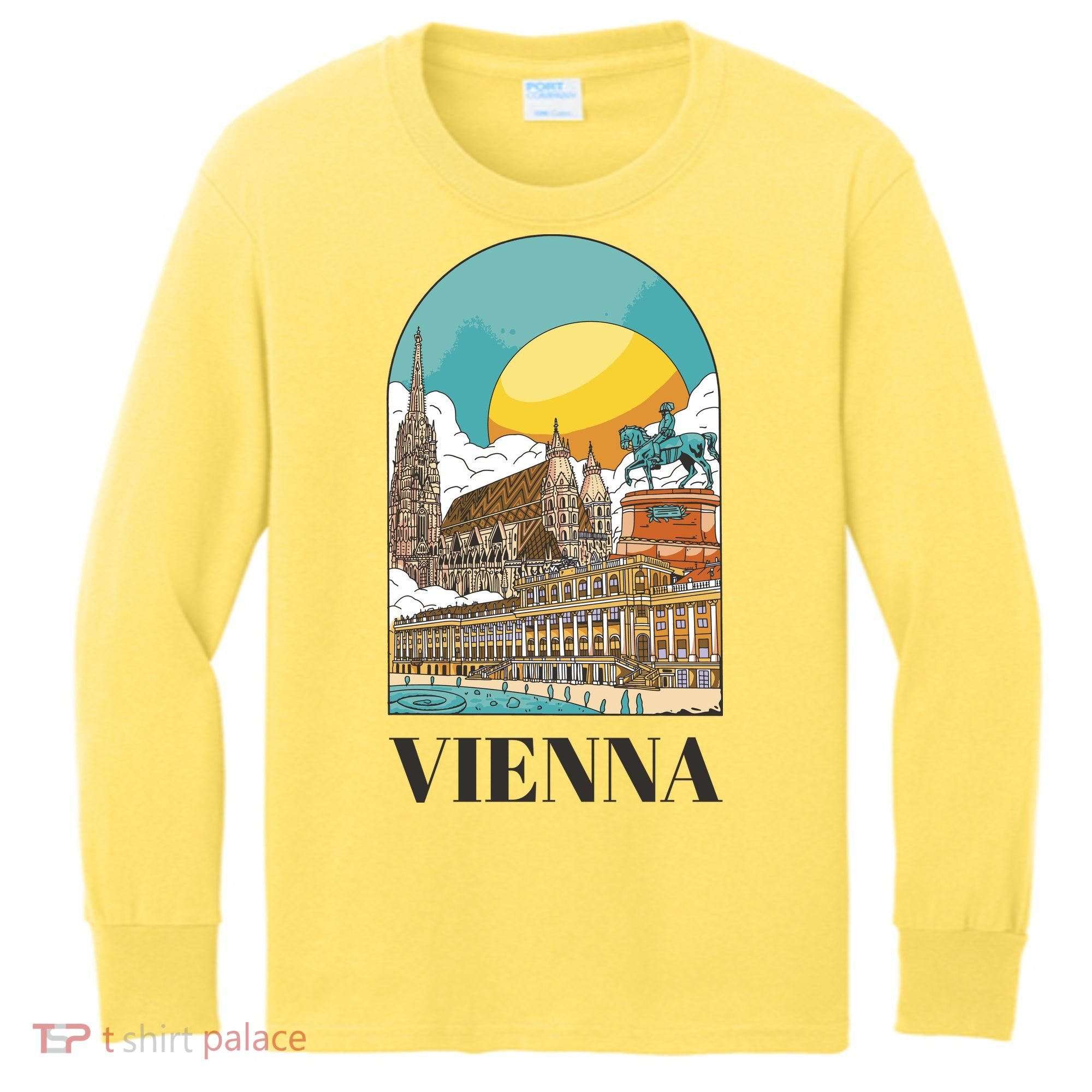 Vienna Austria Kids Long Sleeve Shirt