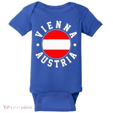 Vienna Austria Baby Bodysuit