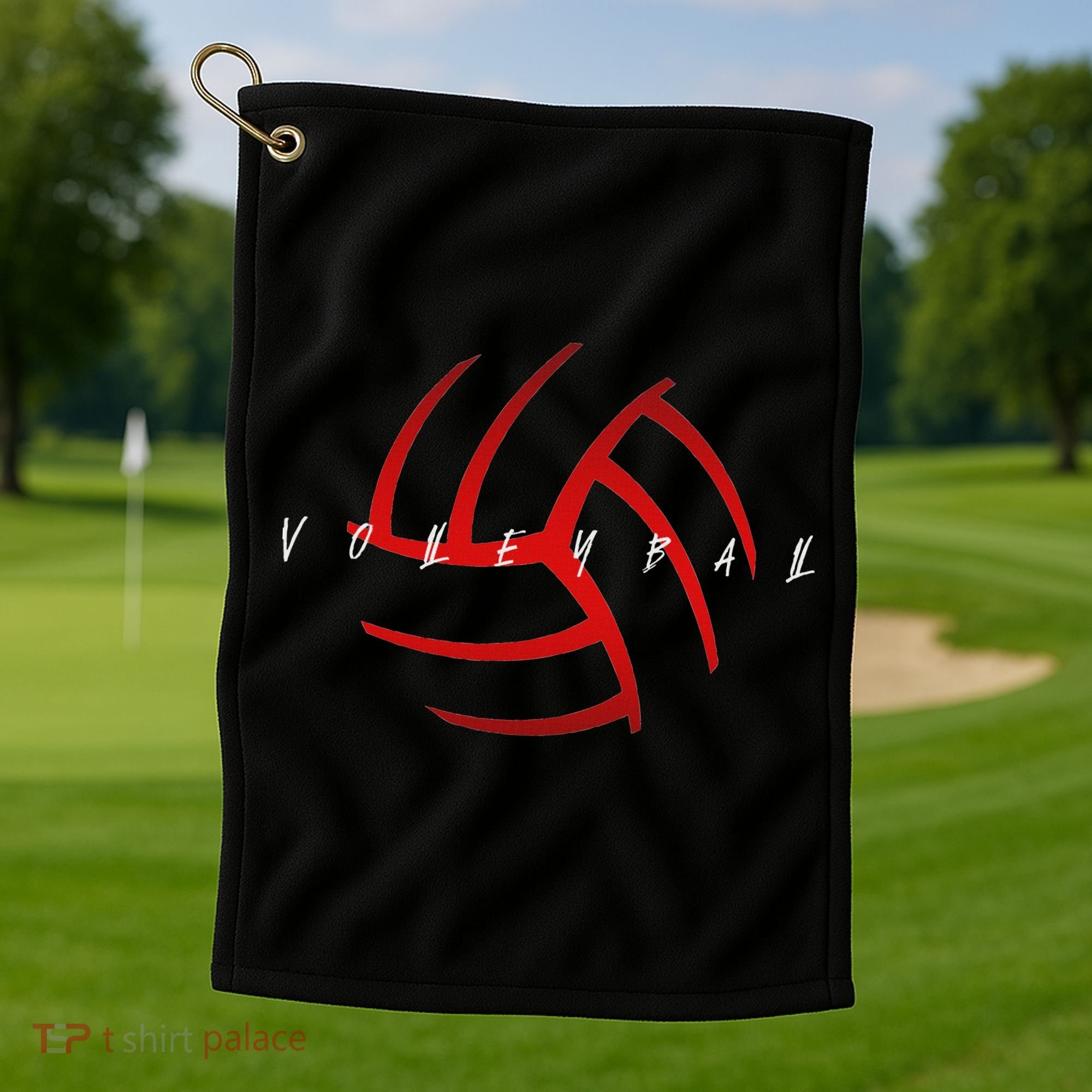 Volleyball Apparel Golf Towel