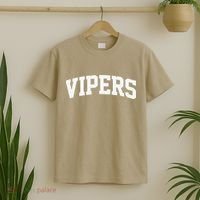 Vipers Arch Vintage Retro College Athletic Sports T-Shirt thumb 2