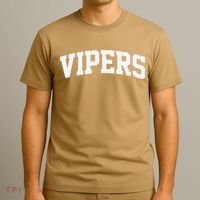Vipers Arch Vintage Retro College Athletic Sports T-Shirt thumb 3