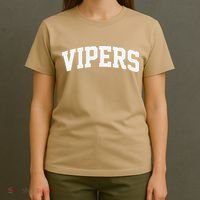 Vipers Arch Vintage Retro College Athletic Sports T-Shirt thumb 4