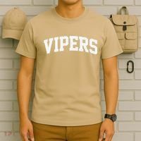 Vipers Arch Vintage Retro College Athletic Sports T-Shirt thumb 6