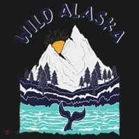 Vintage Alaska Wild Landscape Humpback Whale T-Shirt thumb 7