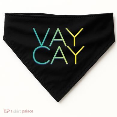 VayCay Vacation Logo USA-Made Doggie Bandana