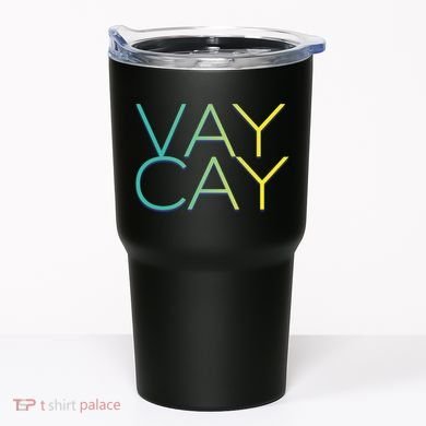 VayCay Vacation Logo Tumbler