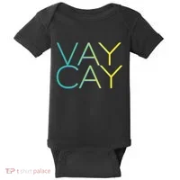 VayCay Vacation Logo Baby Bodysuit thumb 0