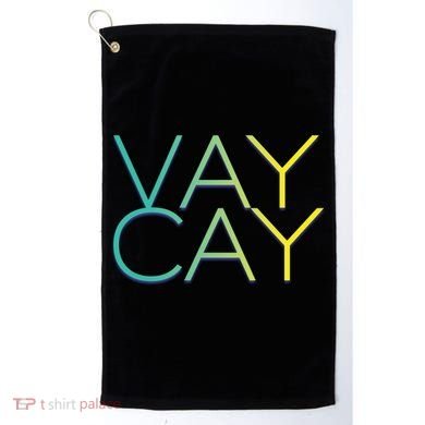 VayCay Vacation Logo Golf Towel