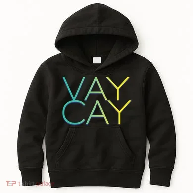 VayCay Vacation Logo Kids Hoodie