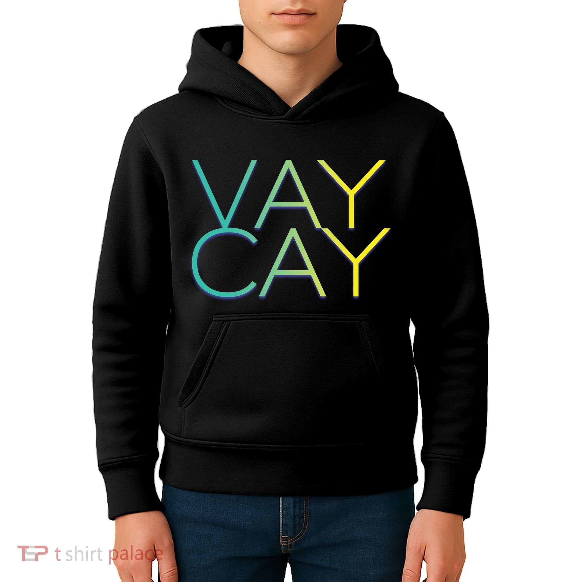 VayCay Vacation Logo Kids Hoodie