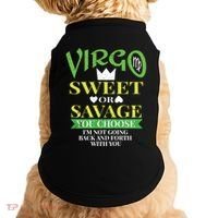 Virgo Astrology Zodiac September Birthday Quote Horoscope Gift Doggie Tank thumb 0