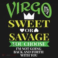 Virgo Astrology Zodiac September Birthday Quote Horoscope Gift USA-Made Doggie Bandana thumb 2