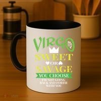Virgo Astrology Zodiac September Birthday Quote Horoscope Gift Coffee Mug thumb 4