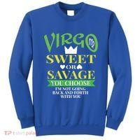 Virgo Astrology Zodiac September Birthday Quote Horoscope Gift Sweatshirt thumb 0
