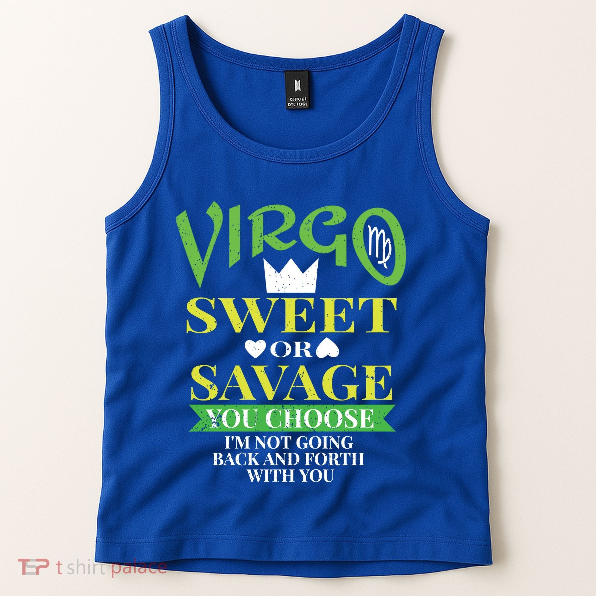 Virgo Astrology Zodiac September Birthday Quote Horoscope Gift Tank Top