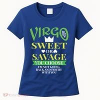 Virgo Astrology Zodiac September Birthday Quote Horoscope Gift Women's T-Shirt thumb 0