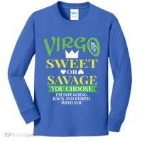 Virgo Astrology Zodiac September Birthday Quote Horoscope Gift Kids Long Sleeve Shirt thumb 0