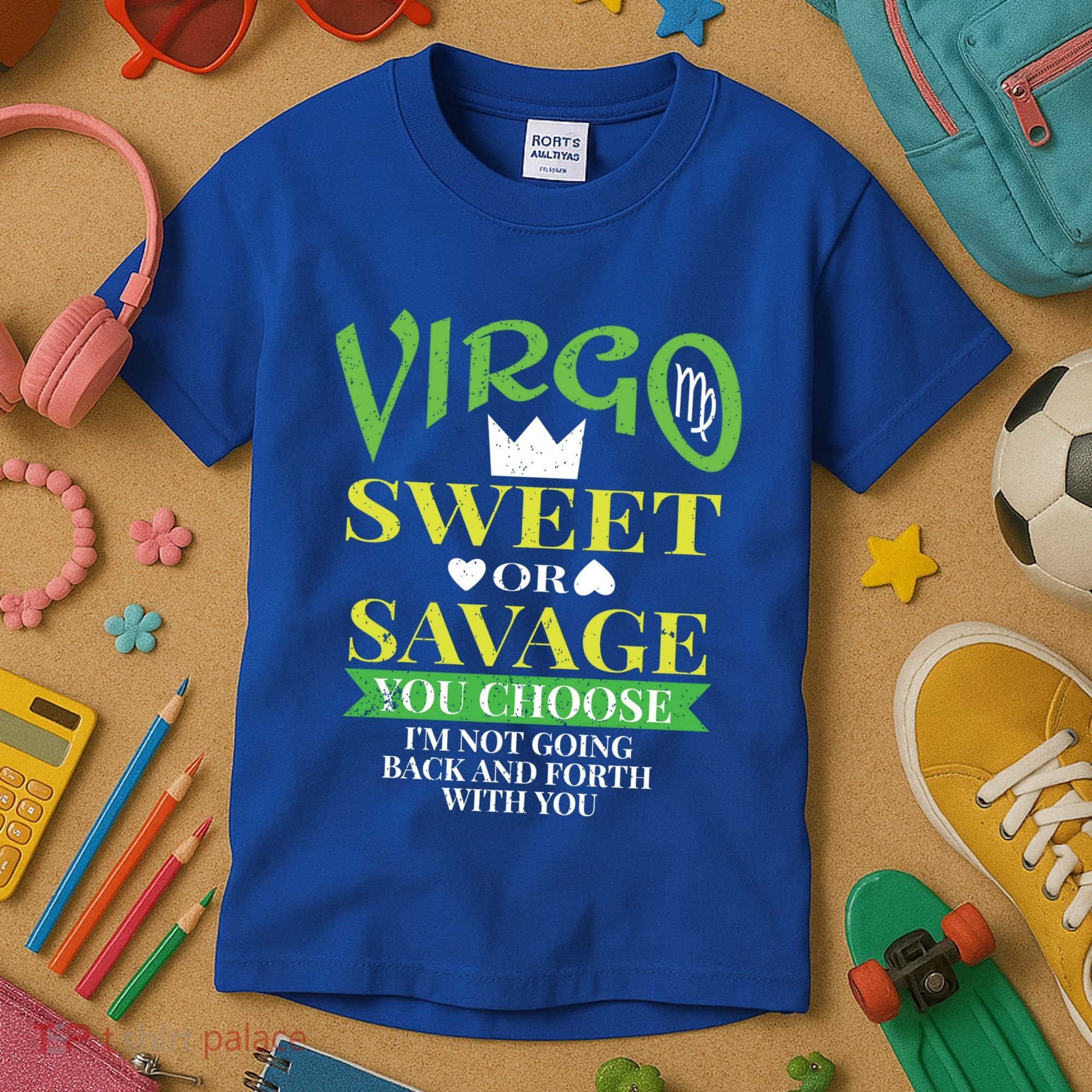 Virgo Astrology Zodiac September Birthday Quote Horoscope Gift Kids T-Shirt